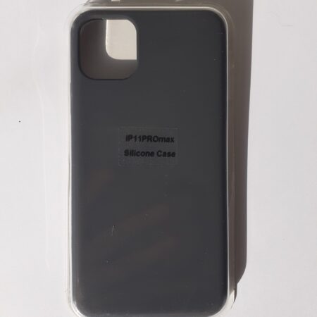 iPhone Pro Max silicone case - Black